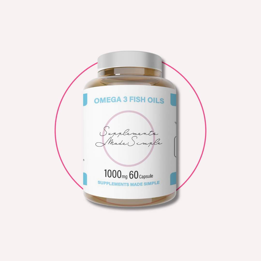 Omega-3 Fish Oil – 1000mg – 60 Softgels – High EPA & DHA