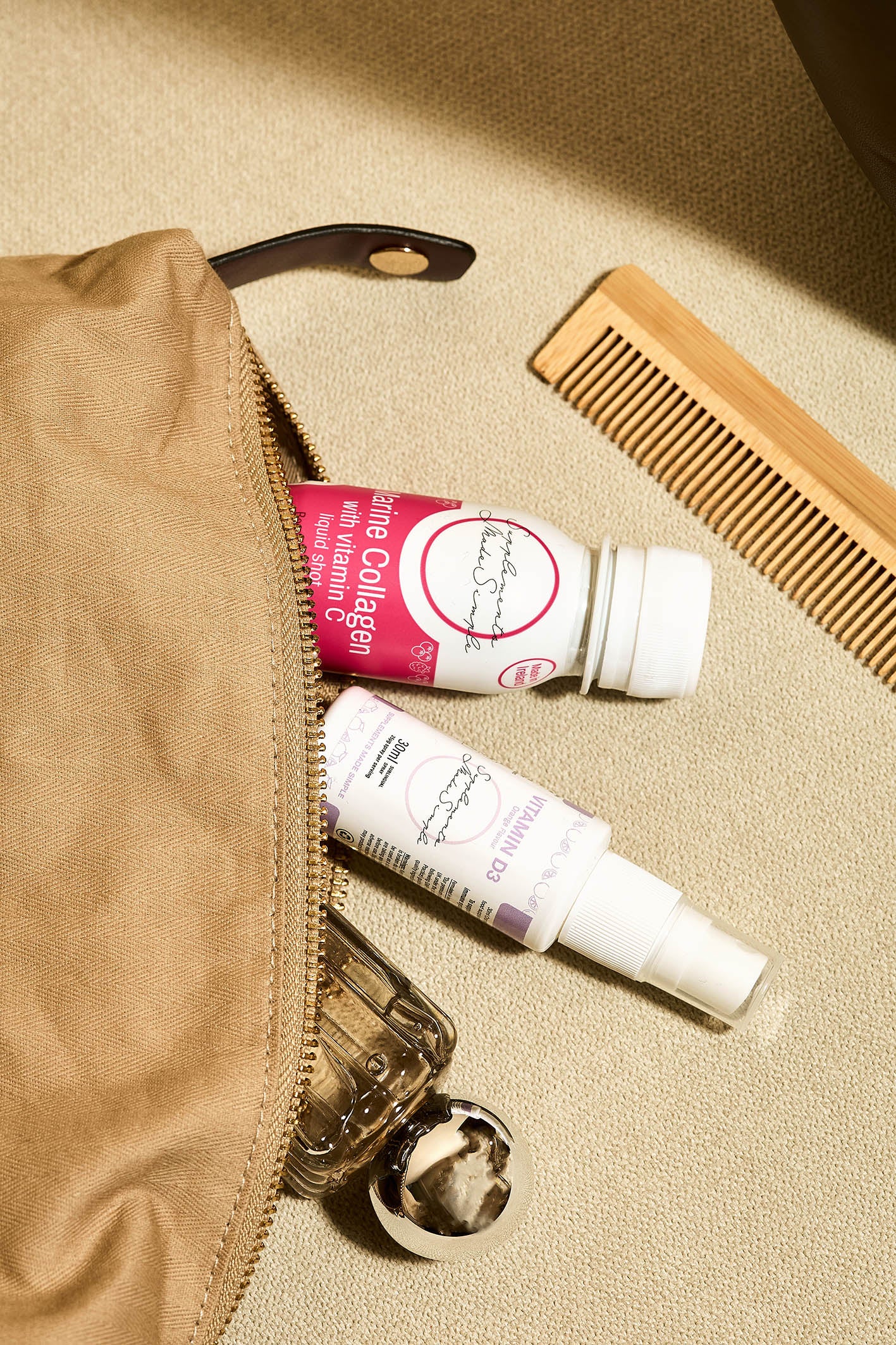 Marine Collagen with Vitamin C Liquid Shots - Berry - 2 x 15 Shots - 2.5g Collagen per Shot