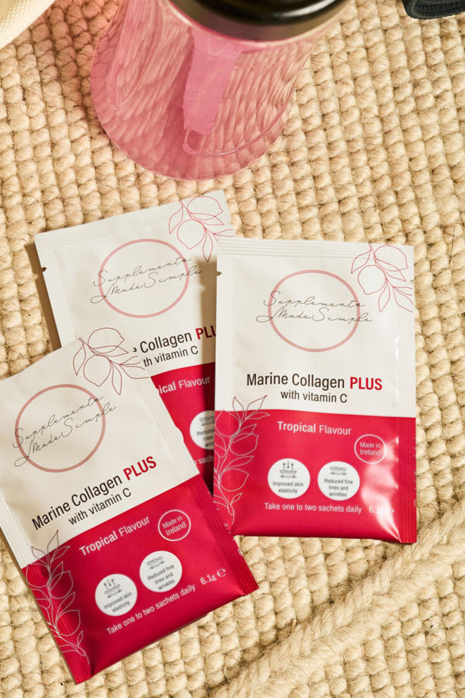 Glow Bundle – Marine Collagen Plus, Omega-3, CoQ10