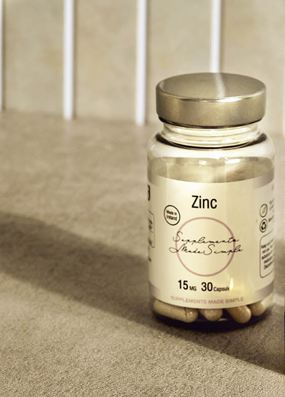 Zinc Bisglycinate – 25mg High Absorption – 30 Capsules