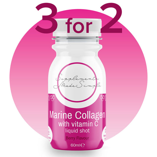 3 for 2 Marine Collagen + Vitamin C liquid shots
